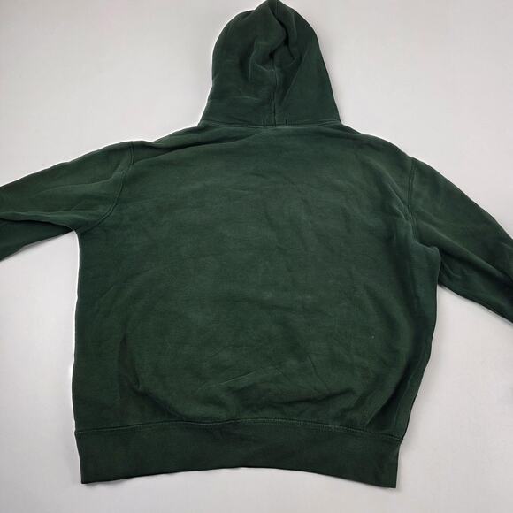 Polo Ralph Lauren Sweatshirt Hoodie Mens XL Green POLO 1967 Applique Pullover - Picture 10 of 10